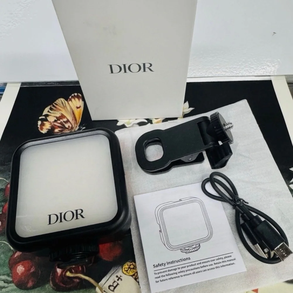 Dior Black On-Camera LED Light GWP